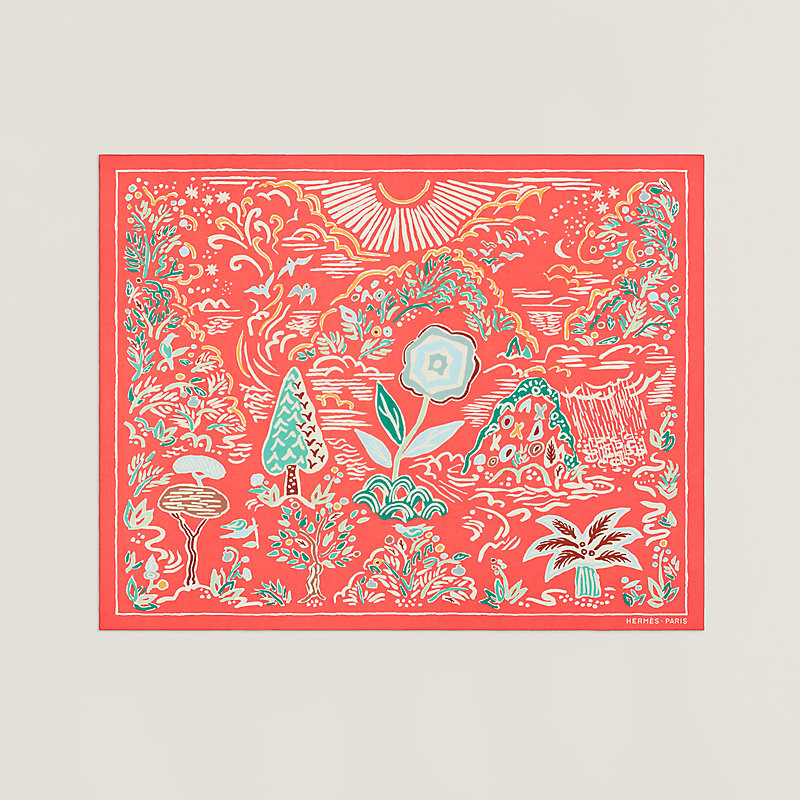 【入手困難！】HERMES Isola di Primavera パレオ Isola di Primavera scarf 90 | Hermès UAE
